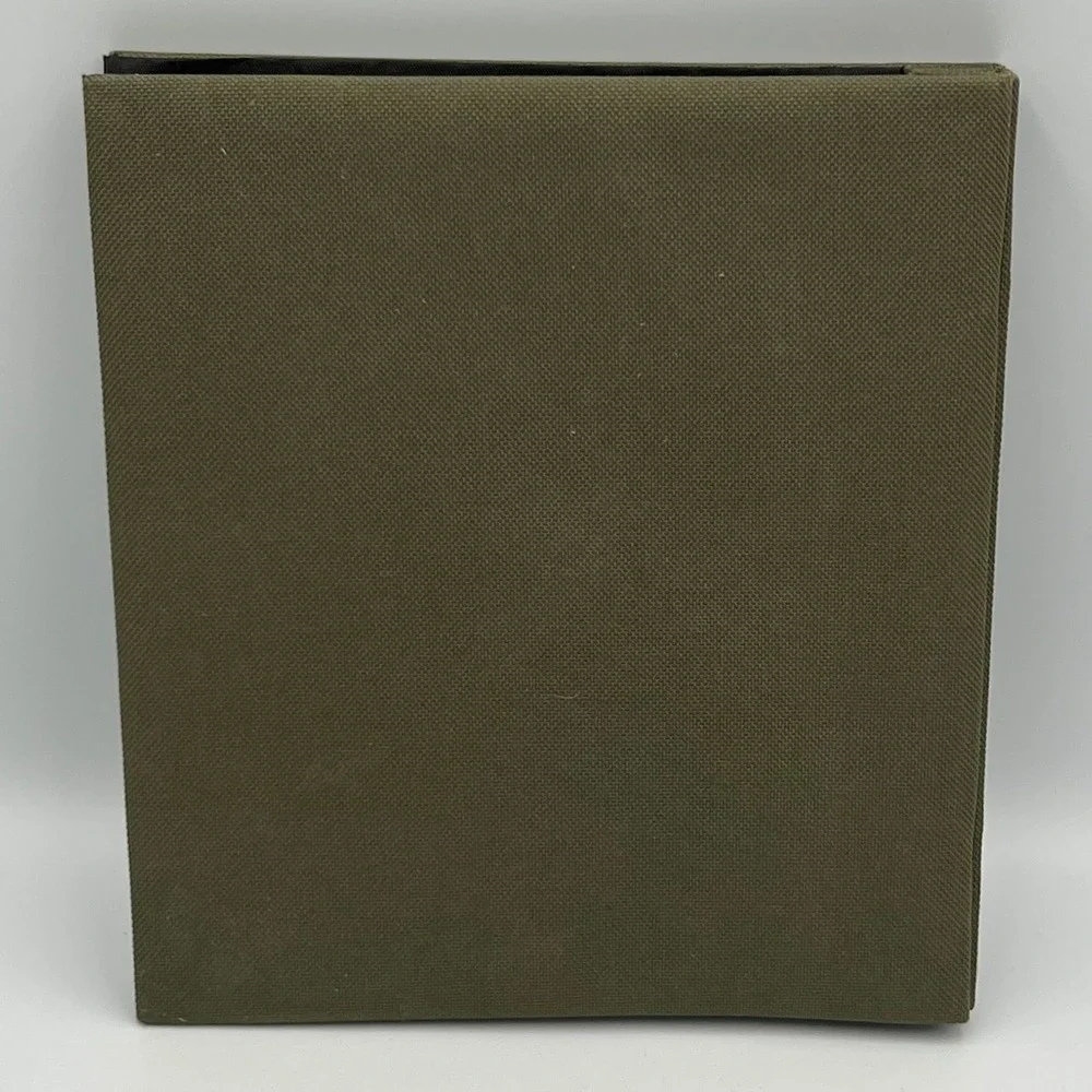Blue Sky Photo Album Unisex OS Olive Green Brand New Fabric 80 Count 4x6 Window